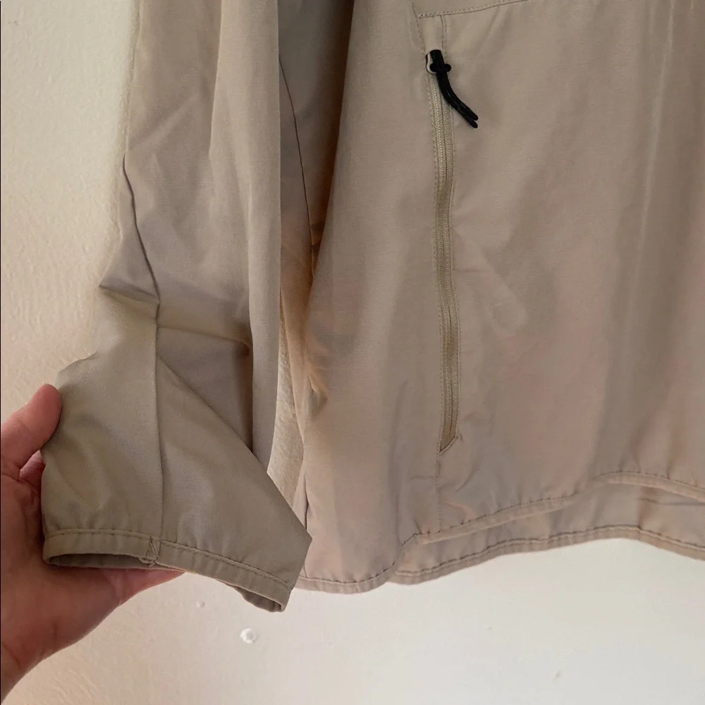 Swiss Tech Tan Hooded Half-Zip Jacket - Picture 3 of 5